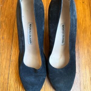 Manolo Blahnik Classic Black Heels